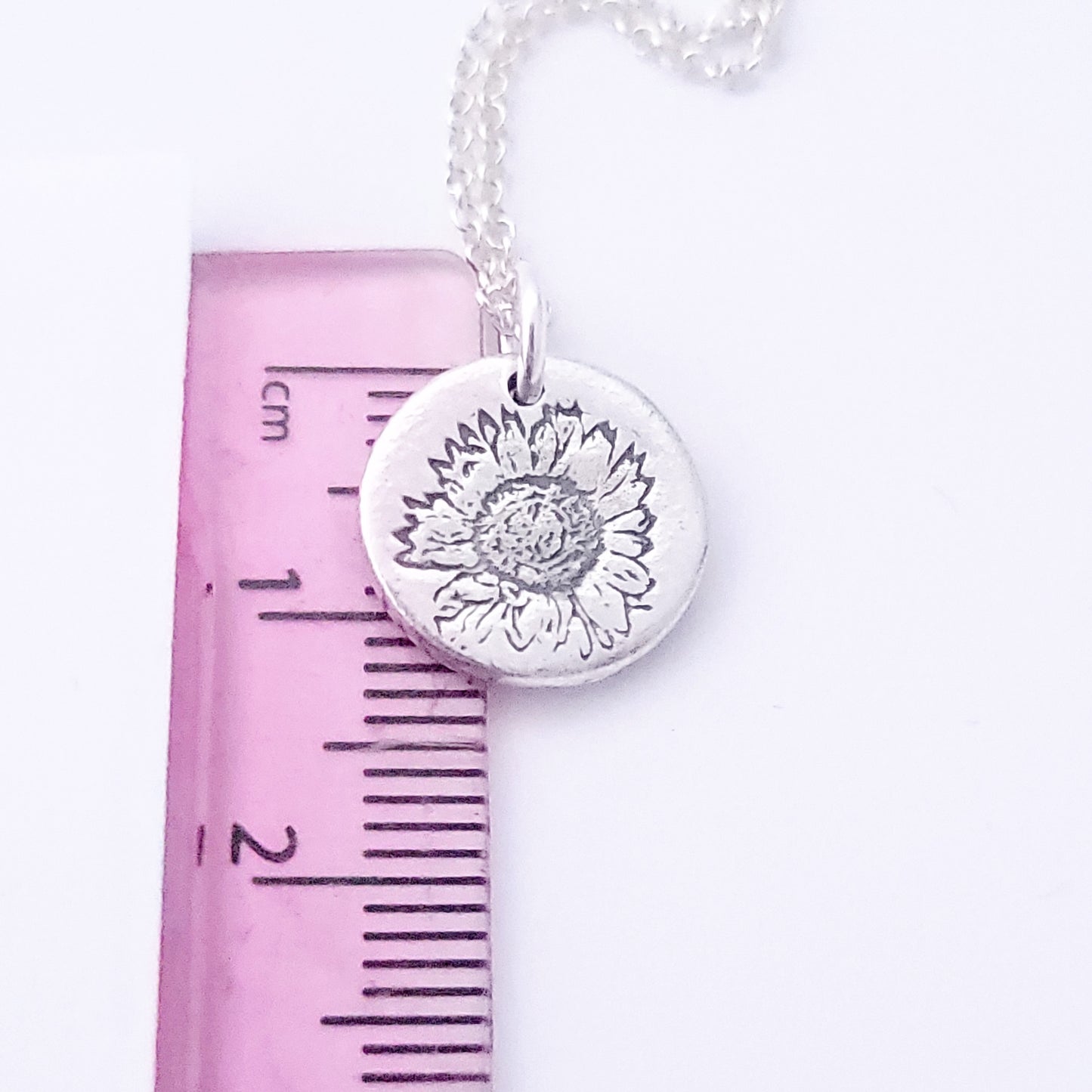 Sterling-silver-mini-sunflower-pendant-necklace-7