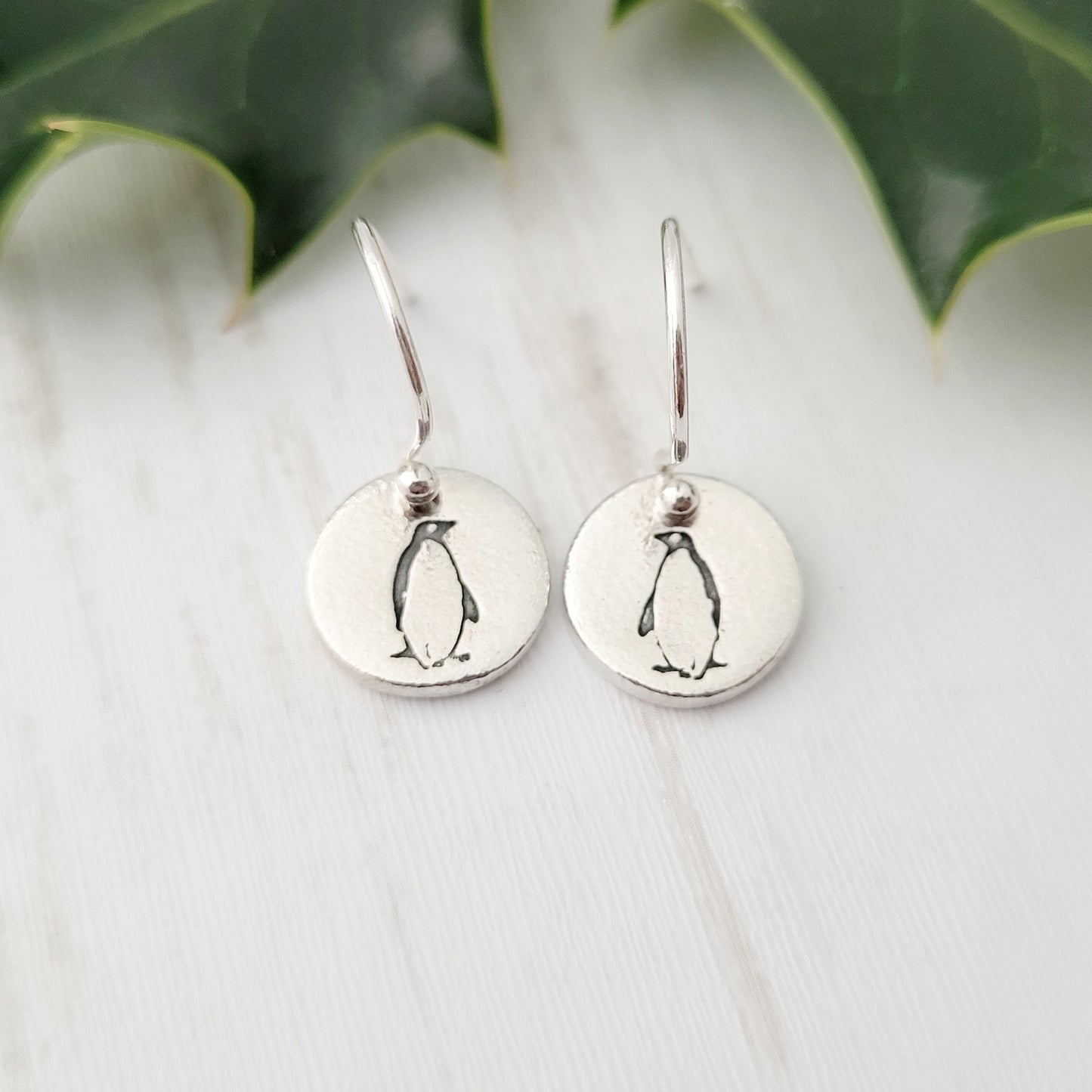 Sterling-silver-penguin-drop-earrings-2