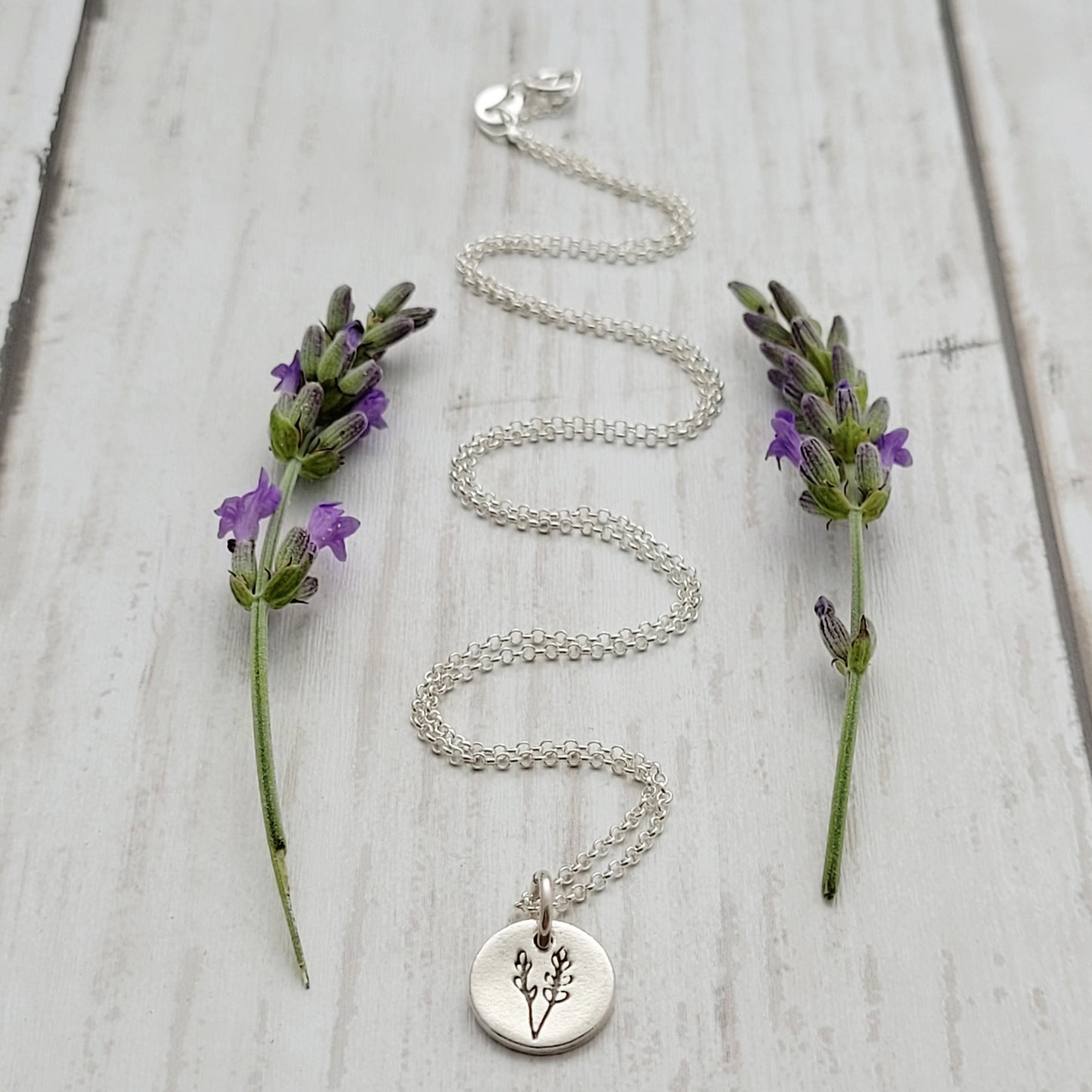 Sterling-silver-tiny-lavender-necklace-7