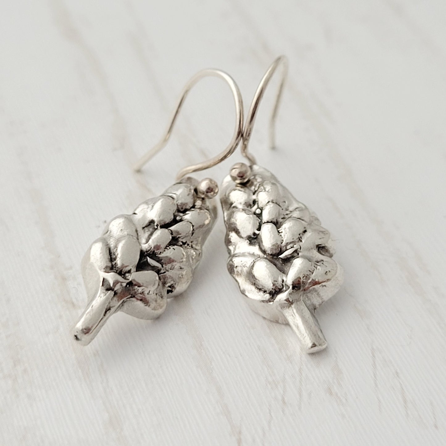 Sterling-silver-lavender-flower-dangle-earrings-1