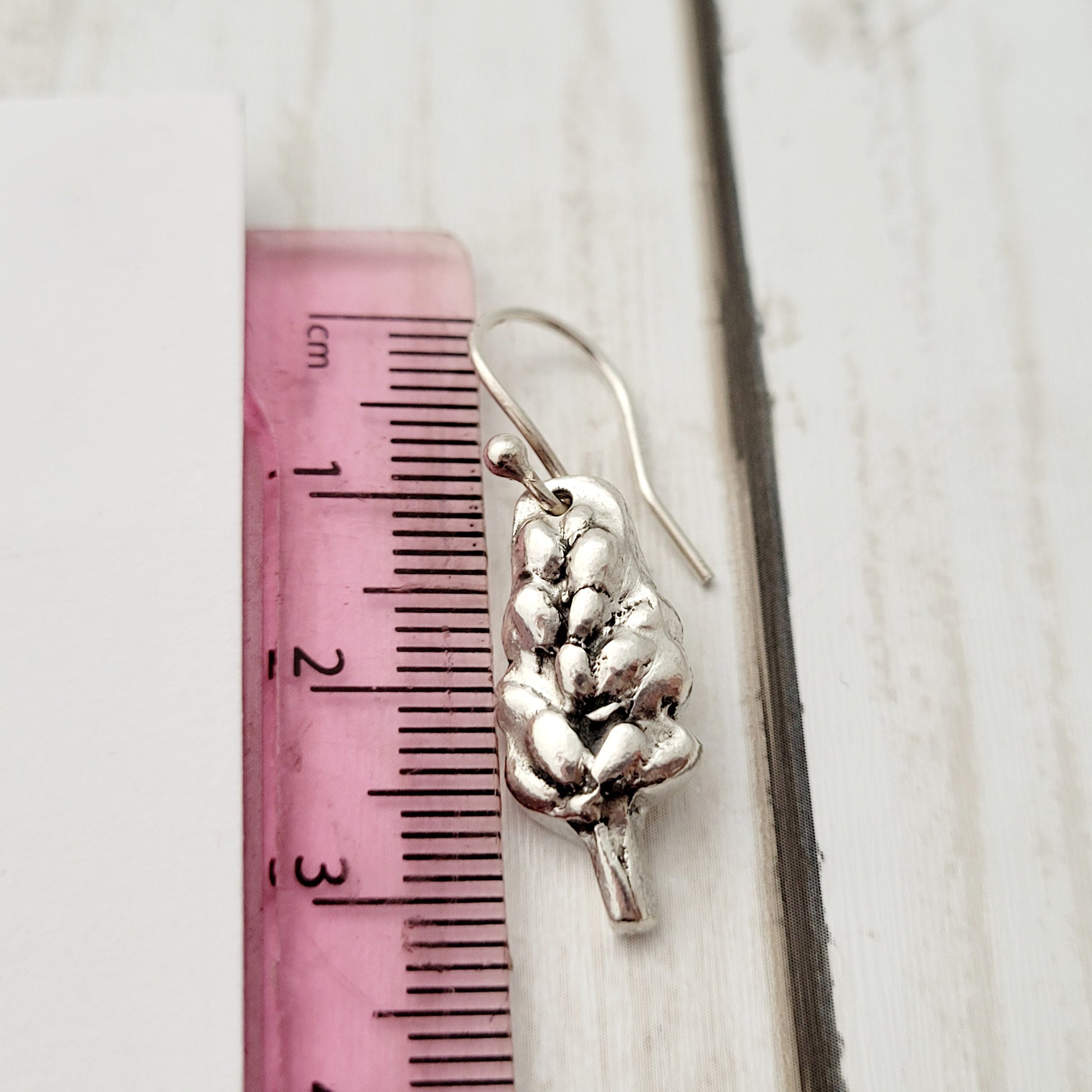 Sterling-silver-lavender-flower-dangle-earrings-8