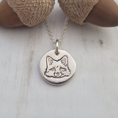 Sterling-silver-fox-pendant-necklace-0