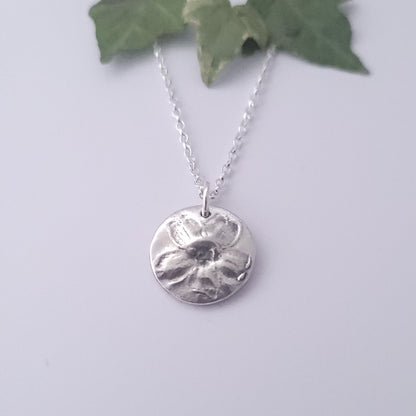 Sterling-Silver-Primrose-Botanical-Pendant-Necklace-3
